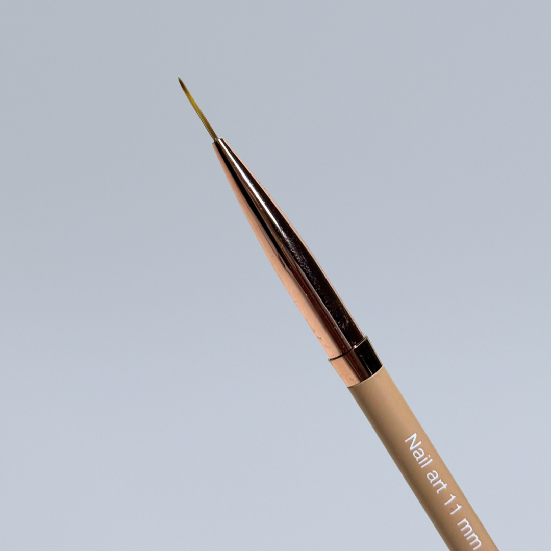 Nouveau design ! Pinceau nail art 11mm Beige