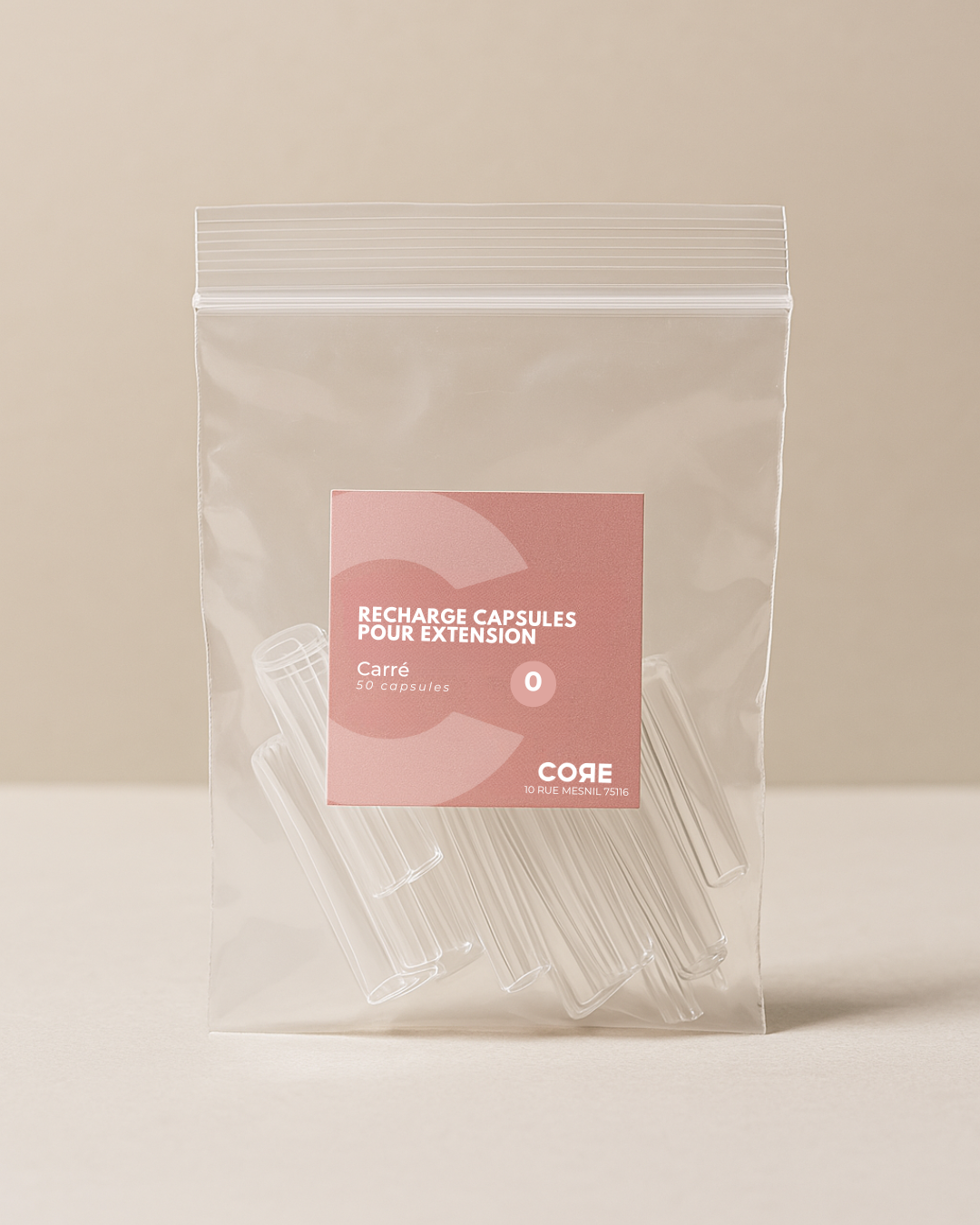 Recharge de capsules pour extension | Carré