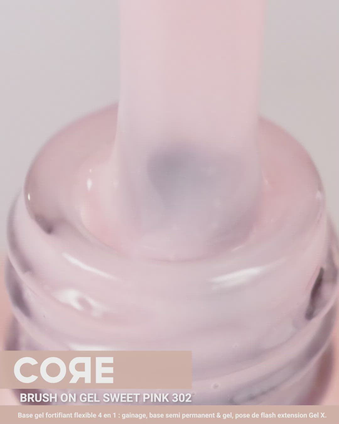 BOG (brush on gel) - Sweet Pink